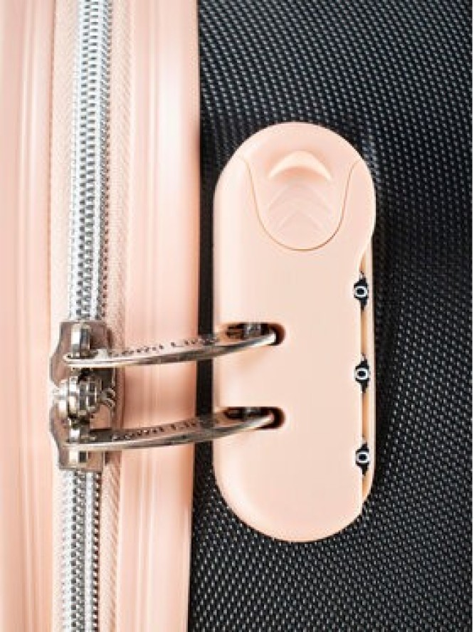 Semi Line Walizka średnia T5671-3 Czarny