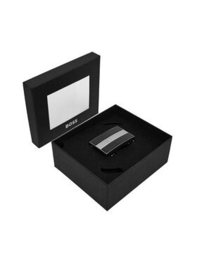 BOSS Pasek Boss_Icon_Leat_Os35 50546937 Czarny