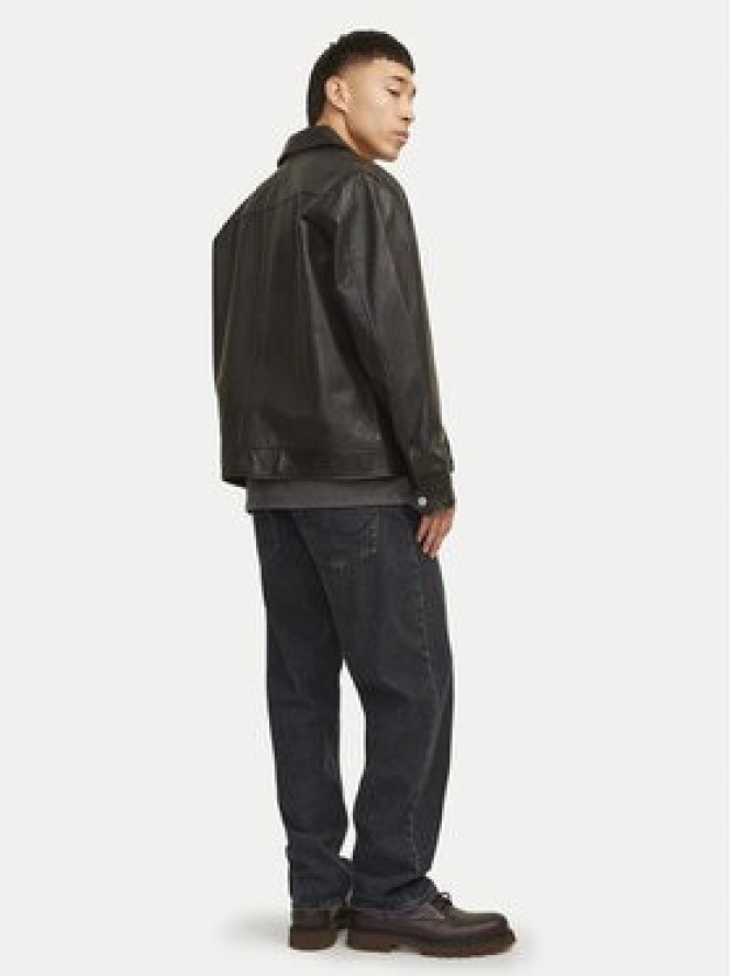 Jack & Jones Jeansy Eddie 12252764 Czarny Loose Fit