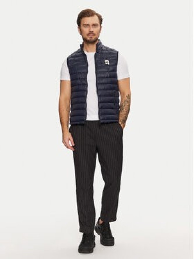 KARL LAGERFELD Kamizelka 505711 Granatowy Regular Fit