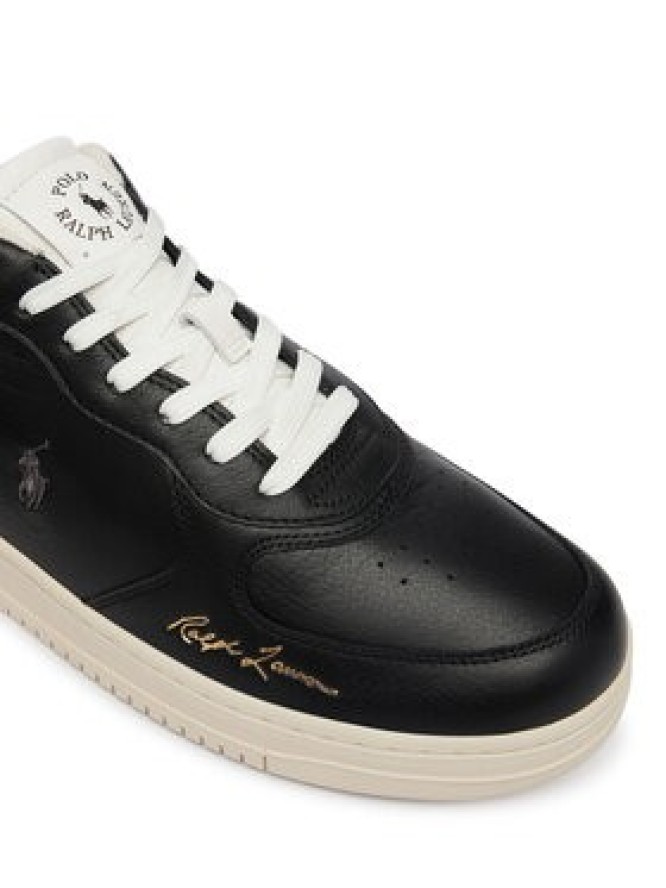 Polo Ralph Lauren Sneakersy 809P13086002 Czarny
