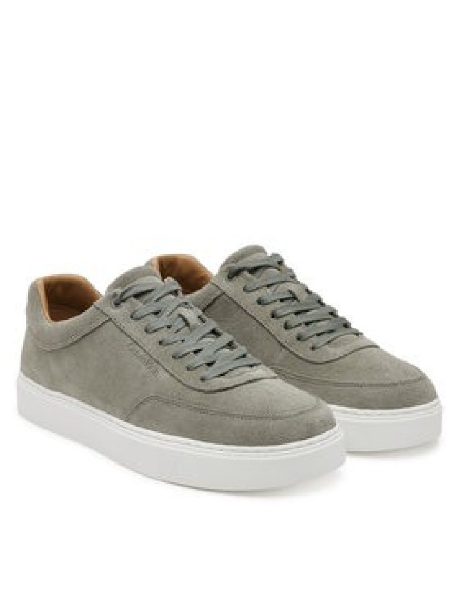 Calvin Klein Sneakersy Clean Cup Low Laceup Oxf Su HM0HM01880 Zielony
