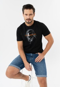 Bawełniany t-shirt, Comfort Fit, T-NEC