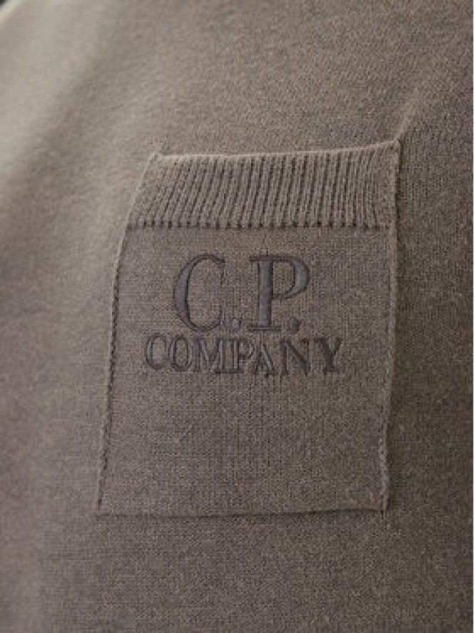C.P. Company Sweter 19CMKN061A110432A Szary Regular Fit