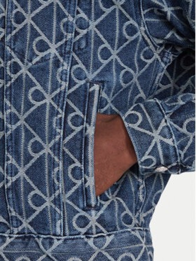 Calvin Klein Jeans Kurtka jeansowa LV04RD767G Niebieski Regular Fit