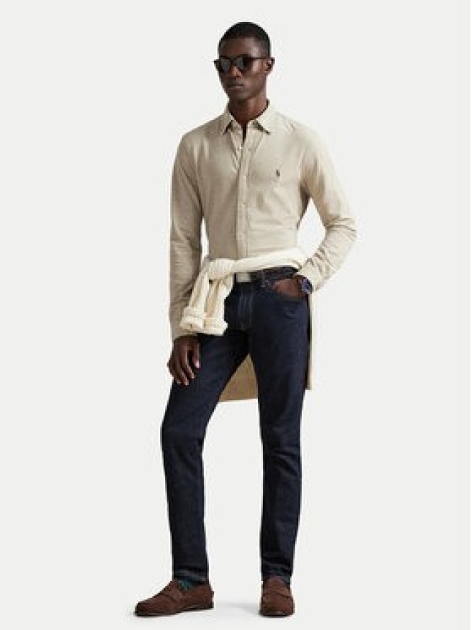 Polo Ralph Lauren Koszula 710654408062 Beżowy Regular Fit