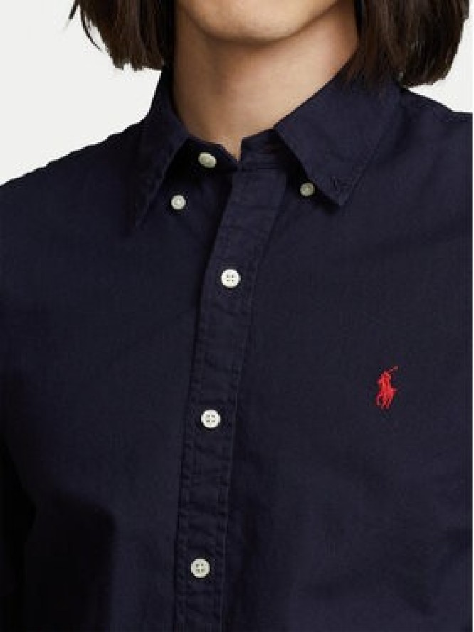 Polo Ralph Lauren Koszula Bsr 710723610 Granatowy Slim Fit
