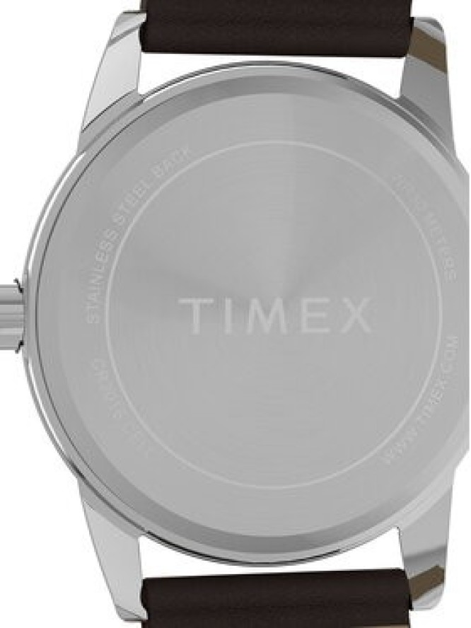 Timex Zegarek Easy Reader Classic TW2Y12600 Brązowy