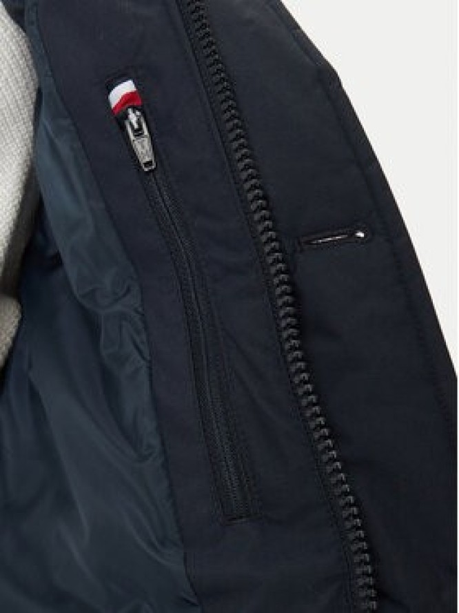 Tommy Hilfiger Kurtka zimowa Essential MW0MW37483 Granatowy Regular Fit