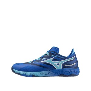 Buty sportowe Mizuno Wave Medal 7 Neo Niebieski/Biały/Niebieska Rzeka