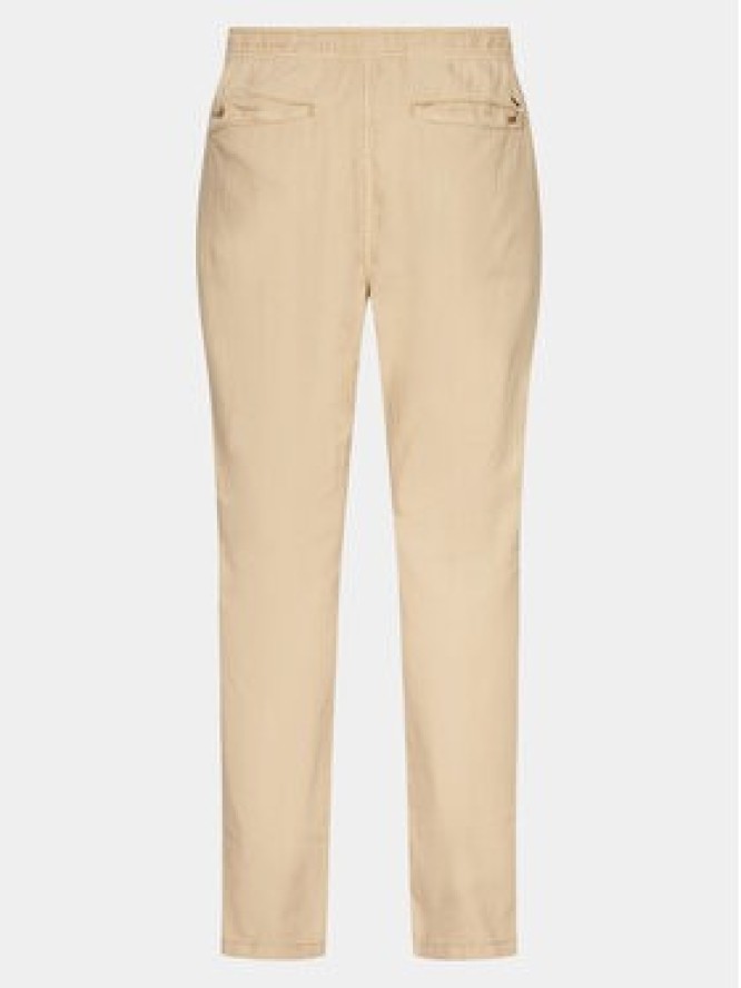 INDICODE Spodnie materiałowe Vitamin 60-333 Beżowy Regular Fit