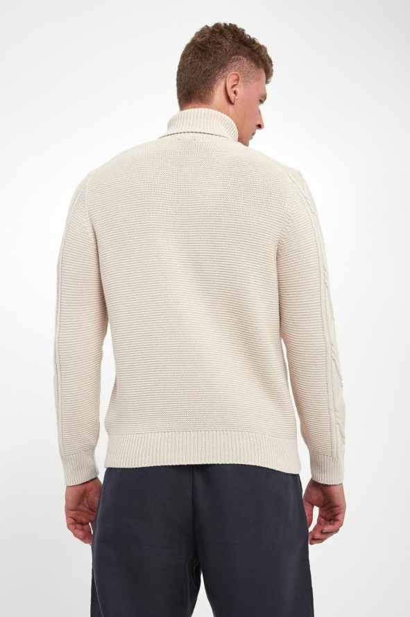 Golf męski z wełną Liono JOOP!