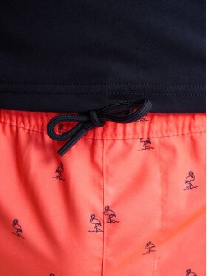 Petrol Industries Szorty kąpielowe M-1050-SWS951 Pomarańczowy Regular Fit