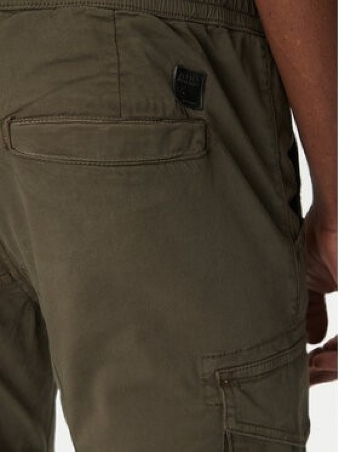 Alpha Industries Joggery Twill 116202 Zielony Regular Fit