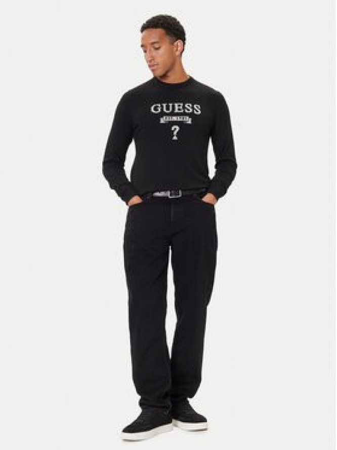 Guess Sweter M5YR00 Z0122 Czarny Slim Fit