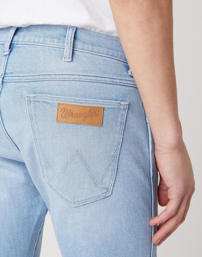 SPODNIE MĘSKIE WRANGLER BRYSON CLEAR BLUE W14XZH280 112126764