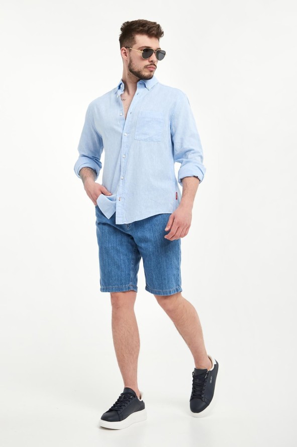 Koszula męska lniana Hali26-W JOOP! JEANS