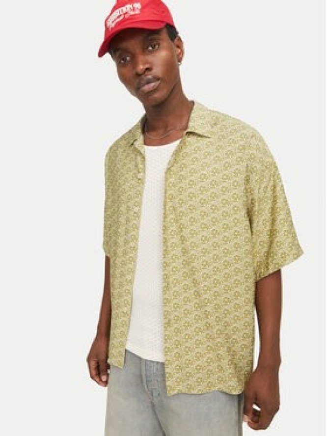 Jack & Jones Koszula Marshall 12271103 Żółty Wide Fit