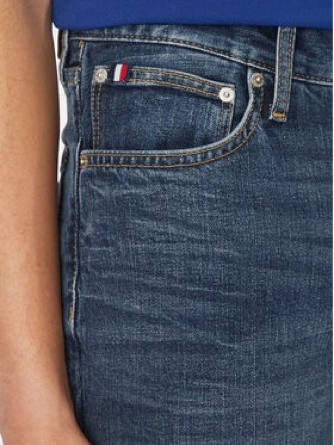 Tommy Hilfiger Jeansy Denton MW0MW38826 Niebieski Straight Fit