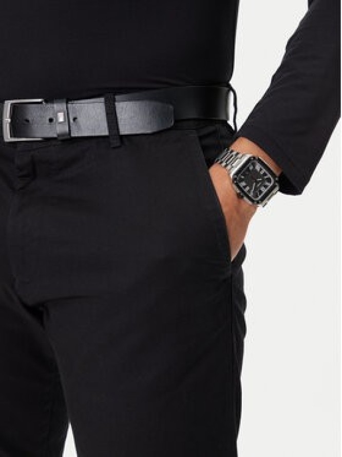 Fossil Zegarek Crosby FS6122 Srebrny