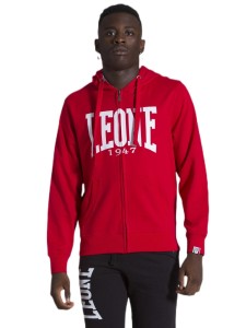 Leone 1947 Apparel Bluzy z kapturem męskie zapinane na zamek