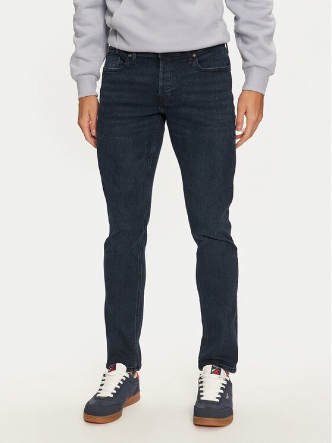 Jack & Jones Jeansy Glenn 12259055 Granatowy Slim Fit