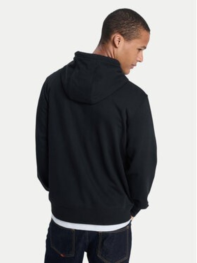 Quiksilver Bluza Comp Logo EQYFT05053 Czarny Regular Fit