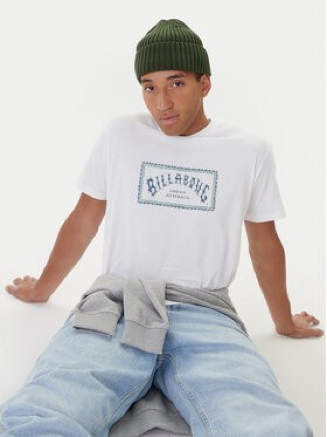 Billabong T-Shirt Arch Frame EBYZT00341 Biały Regular Fit