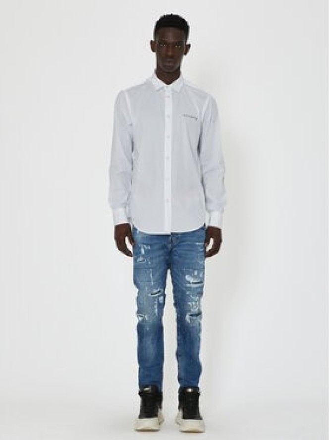 Richmond X Koszula Liddo UMP24230CA Biały Slim Fit