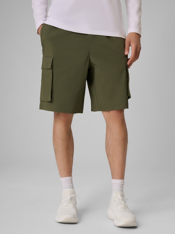 4F Spodenki casual cargo męskie - khaki M