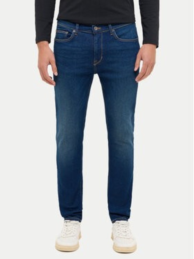 Mustang Jeansy Frisco 1016793 Granatowy Skinny Fit