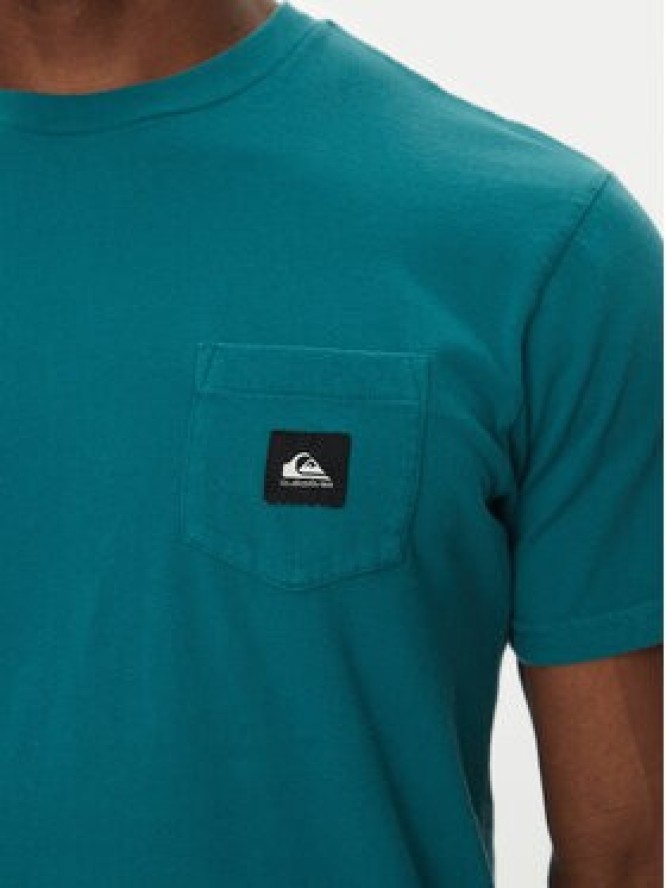 Quiksilver T-Shirt EQYZT08035 Zielony Regular Fit