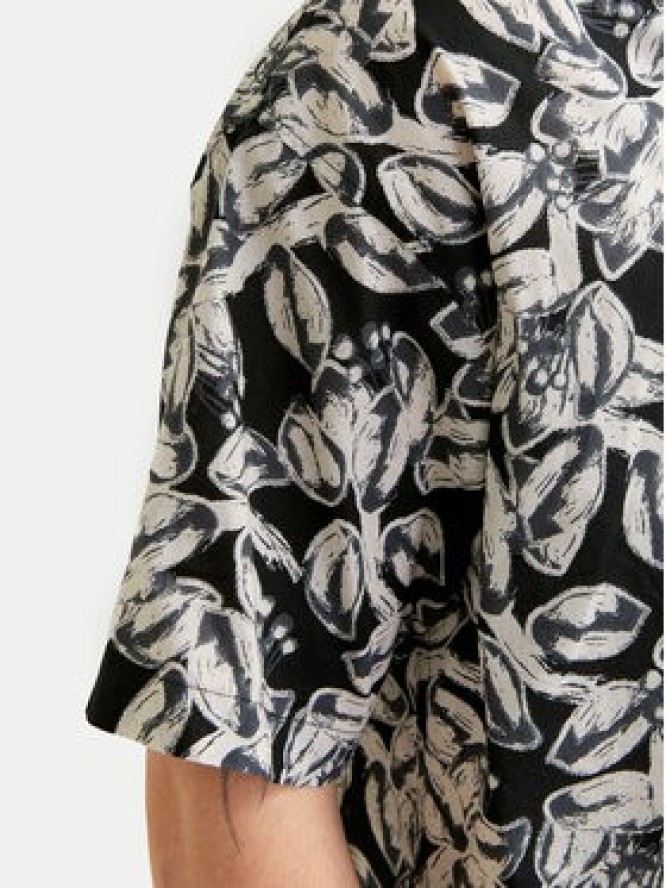 Jack & Jones Koszula Joshua 12271089 Czarny Wide Fit