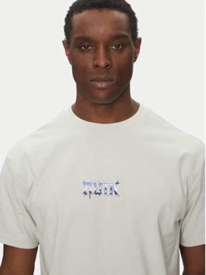 Quiksilver T-Shirt EQYZT08016 Szary Relaxed Fit