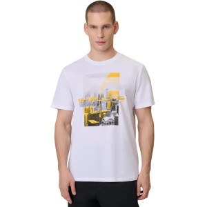 Koszulka męska 4F - bawełniany T-shirt, regular fit.