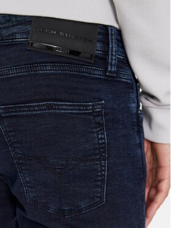 Guess Jeansy M4RA27 D58P1 Granatowy Super Skinny Fit