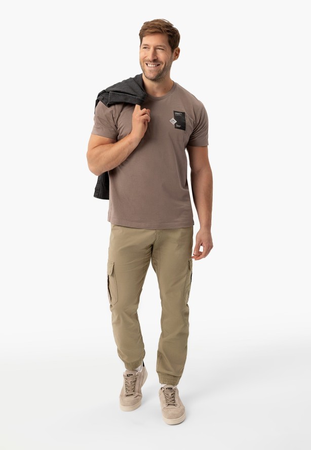 Spodnie bojówki beżowe R-FORN