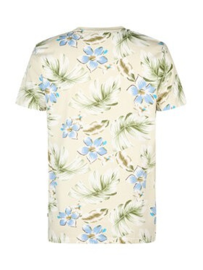 Petrol Industries T-Shirt M-1050-TSR655 Beżowy Regular Fit