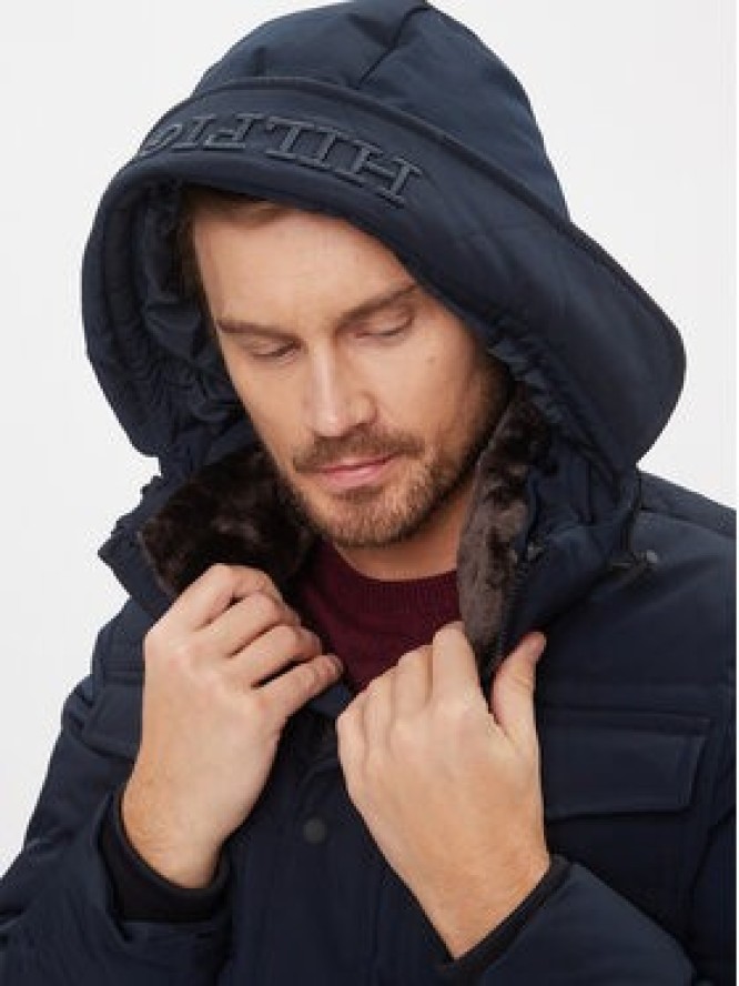 Tommy Hilfiger Kurtka zimowa Rockie MW0MW32790 Granatowy Regular Fit