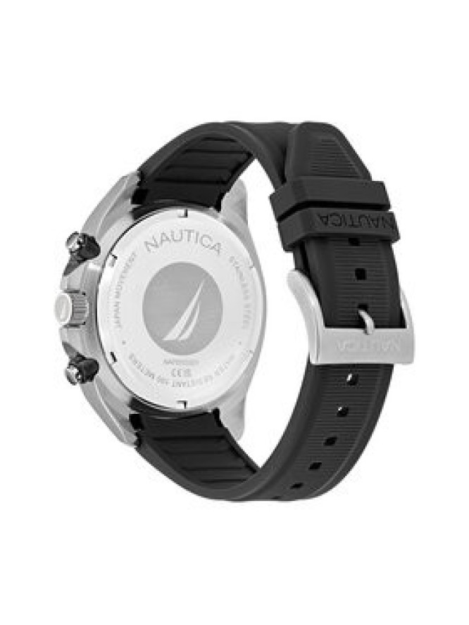 Nautica Zegarek Sporty Chronograph NAPBSS501 Srebrny