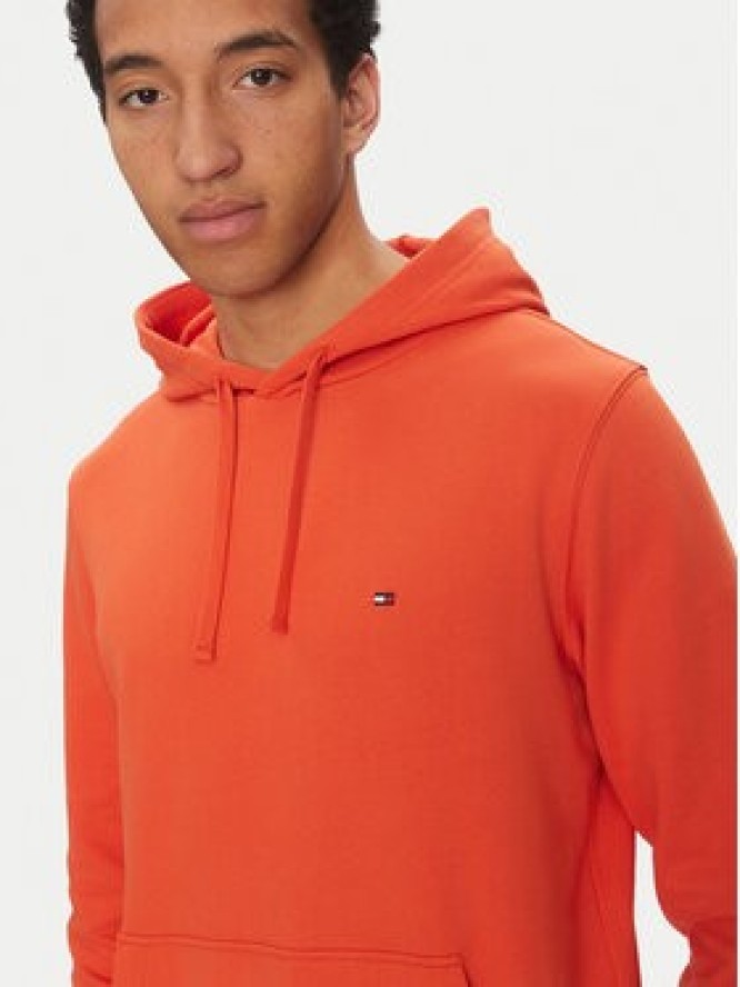 Tommy Hilfiger Bluza Essential MW0MW37235 Pomarańczowy Regular Fit