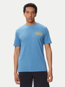 Napapijri T-Shirt S-Elior NP0A4HZY Niebieski Relaxed Fit