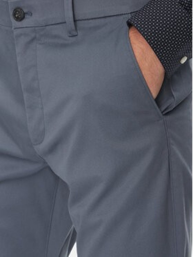 Calvin Klein Chinosy LV040EM633 Szary Slim Fit