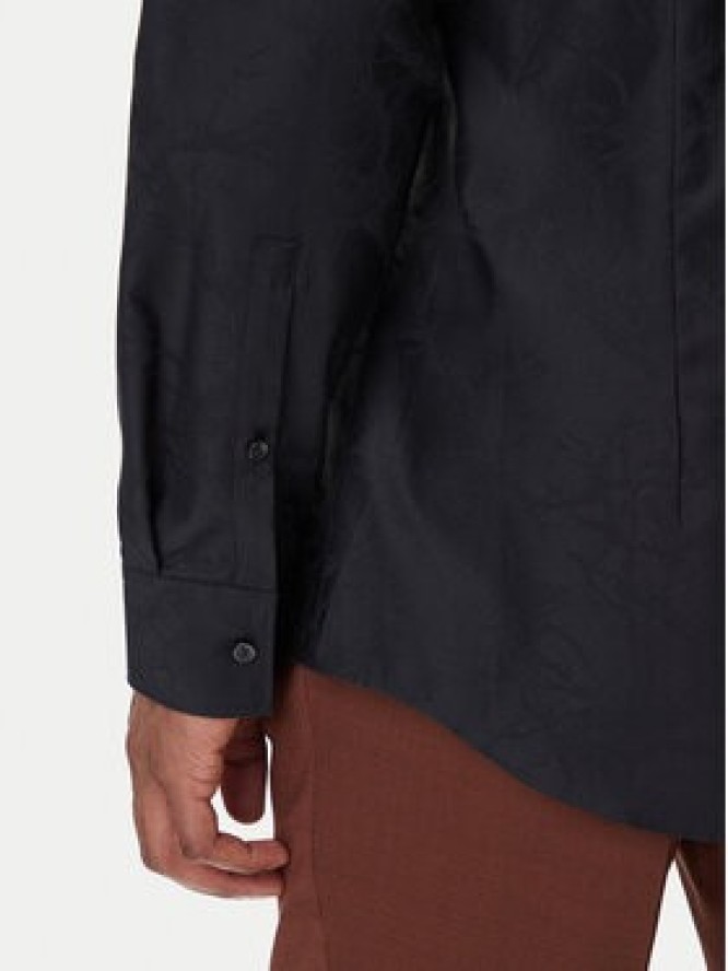 HUGO Koszula Kenno 50500965 Czarny Slim Fit