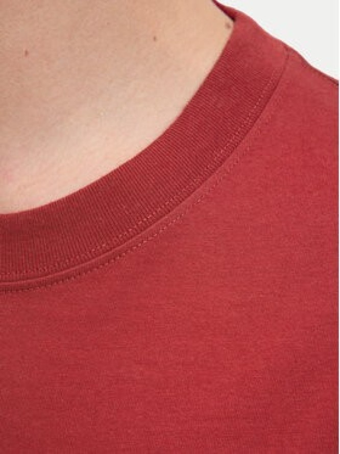 Jack & Jones T-Shirt Norrebro 12282892 Czerwony Relaxed Fit