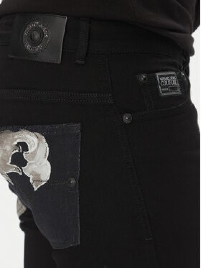 Versace Jeans Couture Jeansy 78GAB5DC Czarny Slim Fit