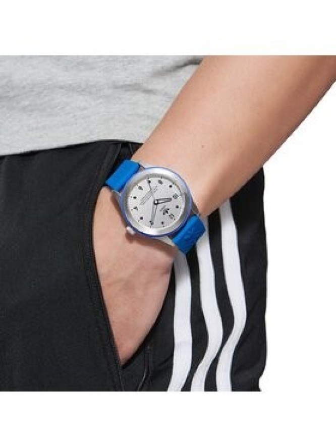 adidas Originals Zegarek Code Three Watch AOSY23032 Srebrny
