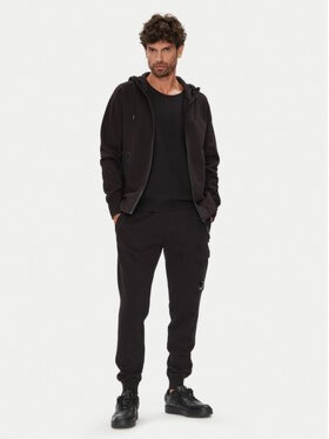 C.P. Company Spodnie dresowe RFCMSP720A006372G Czarny Regular Fit