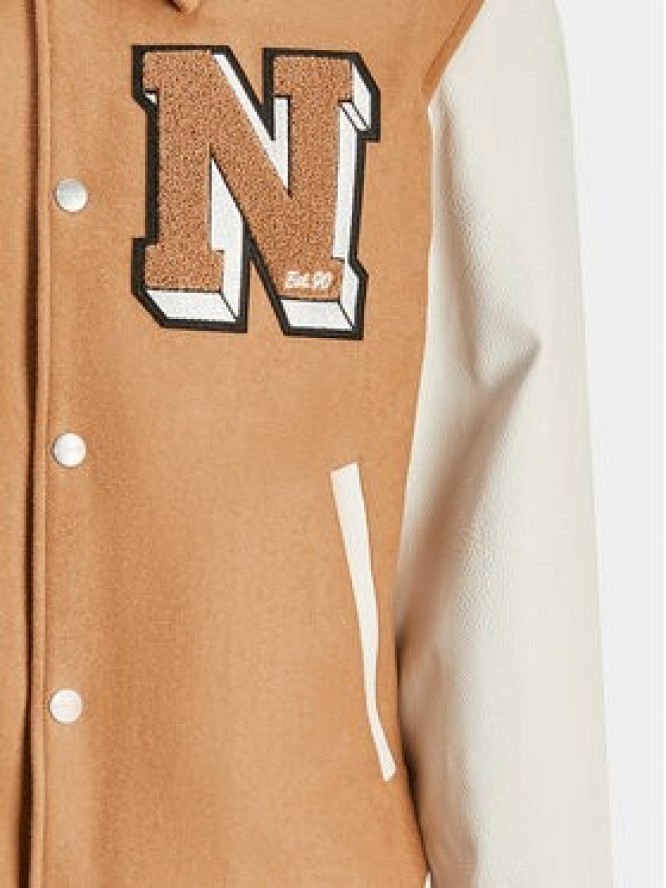 Jack & Jones Kurtka bomber Carter 12260455 Beżowy Regular Fit