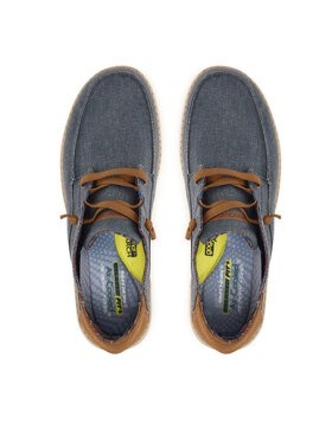 Skechers Półbuty 210116/NVY Granatowy